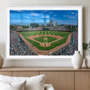 Wrigley Field Baseball Stadium Canvas Wall Art – Packed by MyGreatCanvas | Canvas Wall Art Prints | Photo Prints & Wall Decor