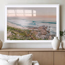 Coastal Cliffside Wall Art Canvas Print, Ocean Shore by MyGreatCanvas | Canvas Wall Art Prints | Photo Prints & Wall Decor