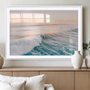Sunset Surfing Wall Art Canvas Print, Ocean Wave Surfer with by MyGreatCanvas | Canvas Wall Art Prints | Photo Prints & Wall Decor