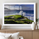 Ocean Waves Crashing Wall Art Canvas Print – Dramatic Rocky by MyGreatCanvas | Canvas Wall Art Prints | Photo Prints & Wall Decor