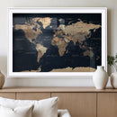 World Map Canvas Print – Detailed Map of the World Wall Art by MyGreatCanvas | Canvas Wall Art Prints | Photo Prints & Wall Decor