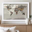 World Map Wall Art Print by MyGreatCanvas | Canvas Wall Art Prints | Photo Prints & Wall Decor