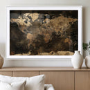 World Map Canvas Print, Modern Decorative Framed Map Artwork by MyGreatCanvas | Canvas Wall Art Prints | Photo Prints & Wall Decor