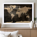 World Map Canvas Print – Detailed Map of the World Wall Art by MyGreatCanvas | Canvas Wall Art Prints | Photo Prints & Wall Decor
