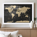 World Map Canvas Print – Detailed Map of the World Wall Art by MyGreatCanvas | Canvas Wall Art Prints | Photo Prints & Wall Decor