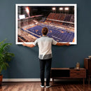 Boise State Stadium Large Wall Art Canvas Print for Living by MyGreatCanvas | Canvas Wall Art Prints | Photo Prints & Wall Decor