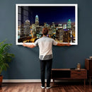 Atlanta Skyline Wall Art Canvas Print – Modern Cityscape by MyGreatCanvas | Canvas Wall Art Prints | Photo Prints & Wall Decor