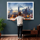 Atlanta Skyline Wall Art Canvas Print, Atlanta Downtown by MyGreatCanvas | Canvas Wall Art Prints | Photo Prints & Wall Decor
