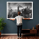 Atlanta Skyline Wall Art Canvas Print, Atlanta Downtown by MyGreatCanvas | Canvas Wall Art Prints | Photo Prints & Wall Decor