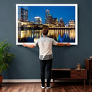 Austin Skyline Wall Art Canvas Print, Austin Downtown Night by MyGreatCanvas | Canvas Wall Art Prints | Photo Prints & Wall Decor