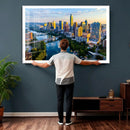 Austin Skyline Wall Art Canvas Print, Austin Downtown Night by MyGreatCanvas | Canvas Wall Art Prints | Photo Prints & Wall Decor