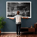 Baltimore Skyline Wall Art Canvas Print, Baltimore Downtown by MyGreatCanvas | Canvas Wall Art Prints | Photo Prints & Wall Decor