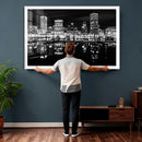 Baltimore Skyline Wall Art Canvas Print, Baltimore Downtown by MyGreatCanvas | Canvas Wall Art Prints | Photo Prints & Wall Decor