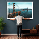 Golden Gate Bridge Wall Art Canvas Print – San Francisco by MyGreatCanvas | Canvas Wall Art Prints | Photo Prints & Wall Decor