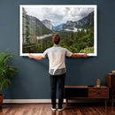 Yosemite Valley Wall Art Canvas Print – Misty Mountain by MyGreatCanvas | Canvas Wall Art Prints | Photo Prints & Wall Decor