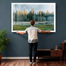 Forest Meadow Wall Art Canvas Print, Pine Tree Landscape by MyGreatCanvas | Canvas Wall Art Prints | Photo Prints & Wall Decor