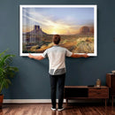 Monument Valley Desert Wall Art Canvas Print, Southwest by MyGreatCanvas | Canvas Wall Art Prints | Photo Prints & Wall Decor