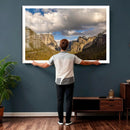 Yosemite Valley River Landscape Wall Art Canvas Print, by MyGreatCanvas | Canvas Wall Art Prints | Photo Prints & Wall Decor