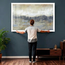 Abstract Neutral Landscape Painting Wall Art by MyGreatCanvas | Canvas Wall Art Prints | Photo Prints & Wall Decor