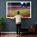 Clemson Football Stadium Wall Art Canvas Print, College by MyGreatCanvas | Canvas Wall Art Prints | Photo Prints & Wall Decor