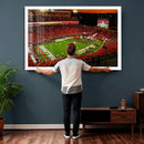 Georgia Bulldogs Stadium Wall Art Canvas Print, Sanford by MyGreatCanvas | Canvas Wall Art Prints | Photo Prints & Wall Decor