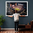 Oklahoma Memorial Stadium - Gaylord Memorial Stadium Wall by MyGreatCanvas | Canvas Wall Art Prints | Photo Prints & Wall Decor