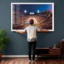Oklahoma Memorial Stadium Wall Art Canvas Print – Oklahoma by MyGreatCanvas | Canvas Wall Art Prints | Photo Prints & Wall Decor