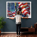 USA Statue of Liberty Graffiti Street Art Wall Art Canvas by MyGreatCanvas | Canvas Wall Art Prints | Photo Prints & Wall Decor