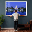 Washington White House Skyline Wall Art Canvas Print – by MyGreatCanvas | Canvas Wall Art Prints | Photo Prints & Wall Decor
