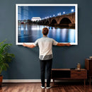 Washington DC Wall Art Canvas Print – Lincoln Memorial Night by MyGreatCanvas | Canvas Wall Art Prints | Photo Prints & Wall Decor