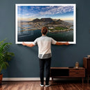 Cape Town Wall Art Canvas Print – Table Mountain Coastal by MyGreatCanvas | Canvas Wall Art Prints | Photo Prints & Wall Decor