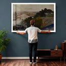 acek Malczewski Landscape at the Vistula Wall Art Canvas by MyGreatCanvas | Canvas Wall Art Prints | Photo Prints & Wall Decor