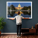 US Capitol Building Wall Art Canvas Print – Washington DC by MyGreatCanvas | Canvas Wall Art Prints | Photo Prints & Wall Decor