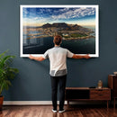 Cape Town Skyline Wall Art Canvas Print – Table Mountain by MyGreatCanvas | Canvas Wall Art Prints | Photo Prints & Wall Decor