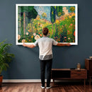 Gustav Klimt Boho Mountain Landscape Large Wall Art, by MyGreatCanvas | Canvas Wall Art Prints | Photo Prints & Wall Decor