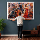 Jazz Band Canvas Wall Art — Jazz Club Singer Saxophone Print by MyGreatCanvas | Canvas Wall Art Prints | Photo Prints & Wall Decor