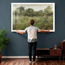 Wildflower Meadow Canvas Wall Art, Impressionist Overgrown by MyGreatCanvas | Canvas Wall Art Prints | Photo Prints & Wall Decor