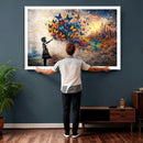 Banksy Girl Wall Art Canvas Print for Living Room Decor by MyGreatCanvas | Canvas Wall Art Prints | Photo Prints & Wall Decor