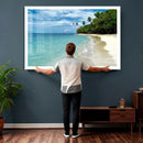 Puerto Rico Beach Paradise Wall Art – Tropical Coastal Print by MyGreatCanvas | Canvas Wall Art Prints | Photo Prints & Wall Decor