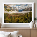 Half Dome Yosemite Canvas Wall Art – Majestic Triptych