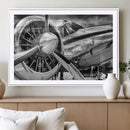 Vintage Antique Airplane Wall Art Canvas Print by MyGreatCanvas | Canvas Wall Art Prints | Photo Prints & Wall Decor