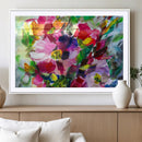 Oil Flower Abstract Canvas Print by MyGreatCanvas | Canvas Wall Art Prints | Photo Prints & Wall Decor