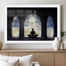 Women and Yoga Wall Art Canvas Print