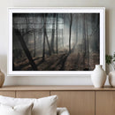 Dark Family and Tree Wall Art Canvas Print by MyGreatCanvas | Canvas Wall Art Prints | Photo Prints & Wall Decor