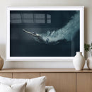 Swimmer Wall Art Canvas Print