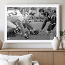 American Football Player Wall Art Canvas Print by MyGreatCanvas | Canvas Wall Art Prints | Photo Prints & Wall Decor