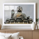Buddha Statue Wall Art Canvas Print