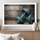 Dambell and Sport Wall Art Canvas Print by MyGreatCanvas | Canvas Wall Art Prints | Photo Prints & Wall Decor