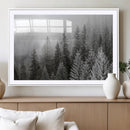 Big Foggy Forest and Misty Trees Forest Wall Art Canvas by MyGreatCanvas | Canvas Wall Art Prints | Photo Prints & Wall Decor