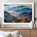 Mountains Forest Autumn Wall Art Canvas Print by MyGreatCanvas | Canvas Wall Art Prints | Photo Prints & Wall Decor